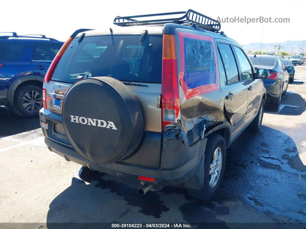 2004 Honda Cr-v Ex Tan vin: JHLRD78884C045886