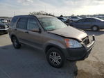 2004 Honda Cr-v Ex Tan vin: JHLRD78884C058170