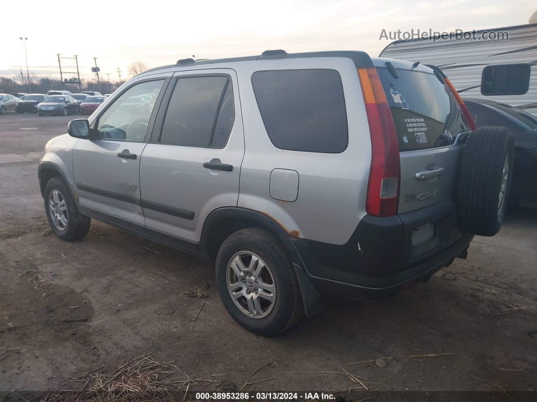 2004 Honda Cr-v Ex Silver vin: JHLRD78894C020155