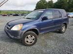 2004 Honda Cr-v Ex Синий vin: JHLRD78894C026263