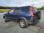 2004 Honda Cr-v Ex Синий vin: JHLRD78894C026263