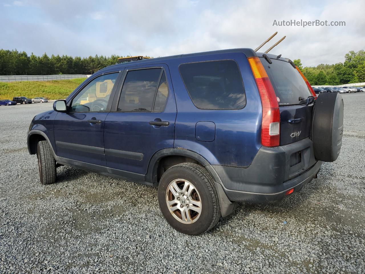 2004 Honda Cr-v Ex Синий vin: JHLRD78894C026263