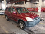 2004 Honda Cr-v Ex Burgundy vin: JHLRD78894C037098