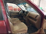 2004 Honda Cr-v Ex Burgundy vin: JHLRD78894C037098