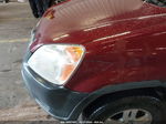 2004 Honda Cr-v Ex Burgundy vin: JHLRD78894C037098