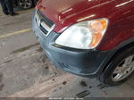 2004 Honda Cr-v Ex Burgundy vin: JHLRD78894C037098