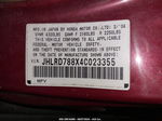 2004 Honda Cr-v Ex Maroon vin: JHLRD788X4C023355