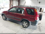 2004 Honda Cr-v Ex Maroon vin: JHLRD788X4C023355