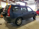 2004 Honda Cr-v Ex Blue vin: JHLRD788X4C026207