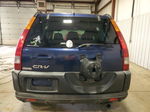 2004 Honda Cr-v Ex Blue vin: JHLRD788X4C026207