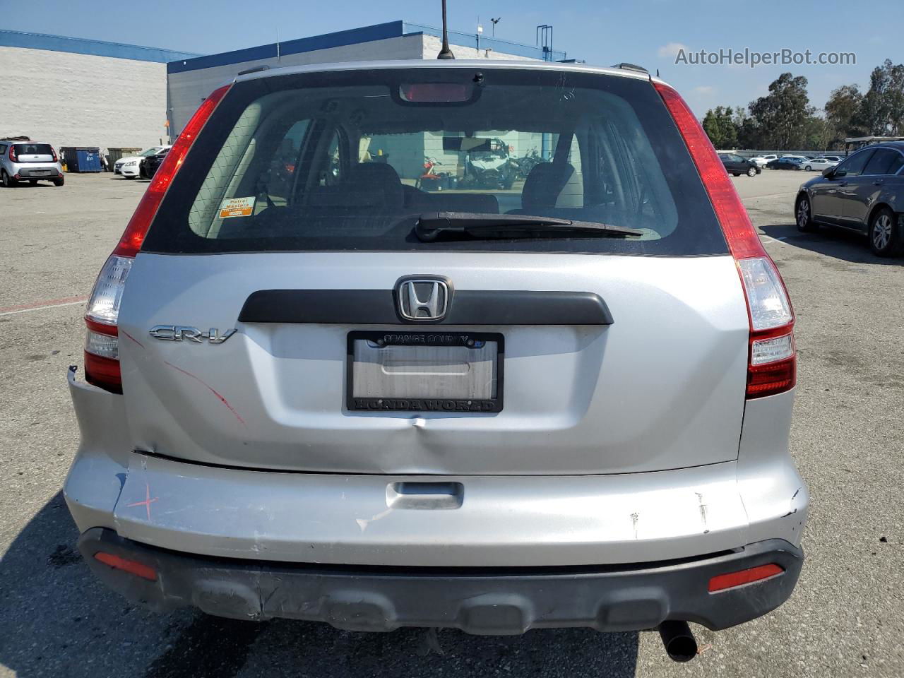 2009 Honda Cr-v Lx Silver vin: JHLRE38309C009403