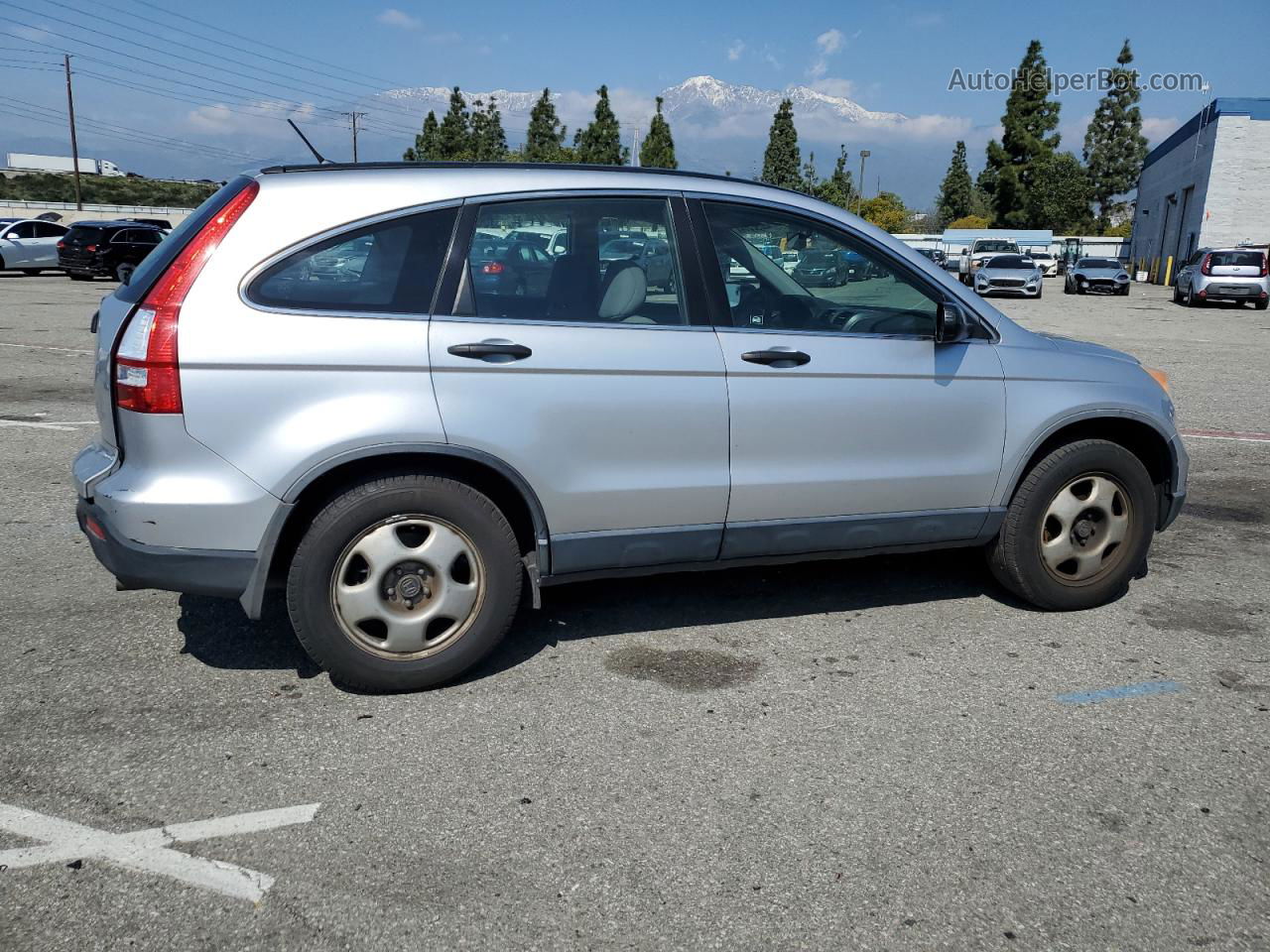 2009 Honda Cr-v Lx Silver vin: JHLRE38309C009403