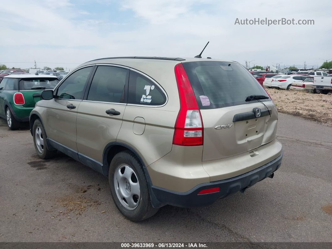 2009 Honda Cr-v Lx Gold vin: JHLRE38379C015778