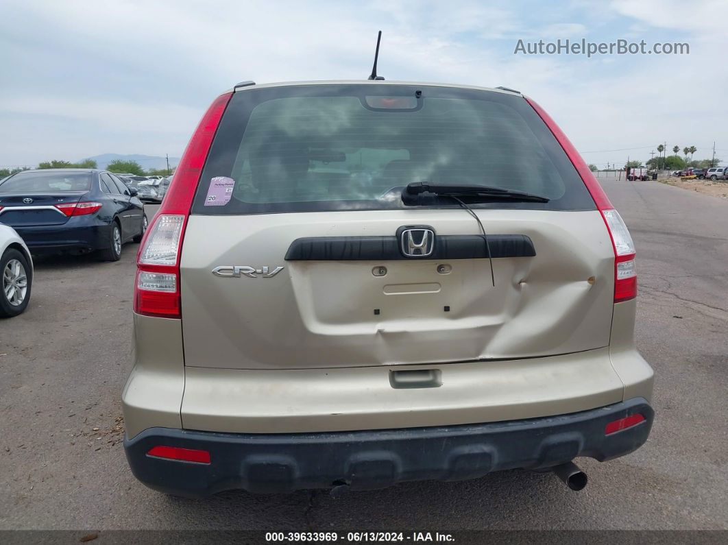 2009 Honda Cr-v Lx Gold vin: JHLRE38379C015778