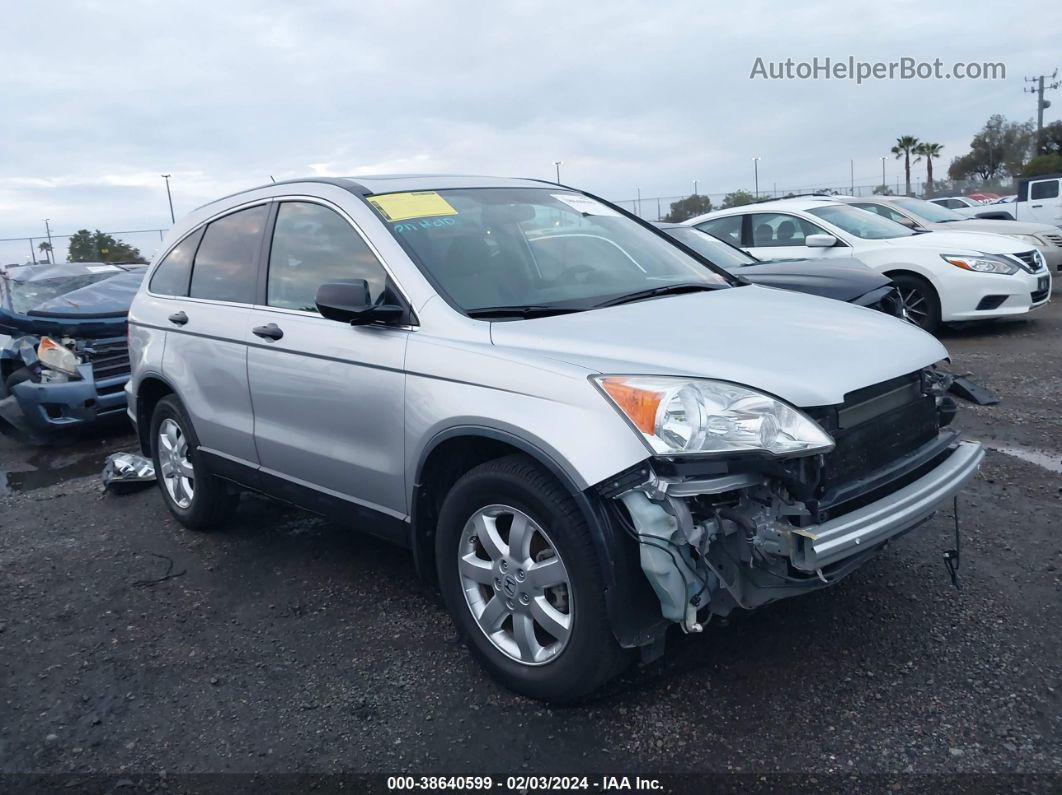 2009 Honda Cr-v Ex Silver vin: JHLRE38519C007869