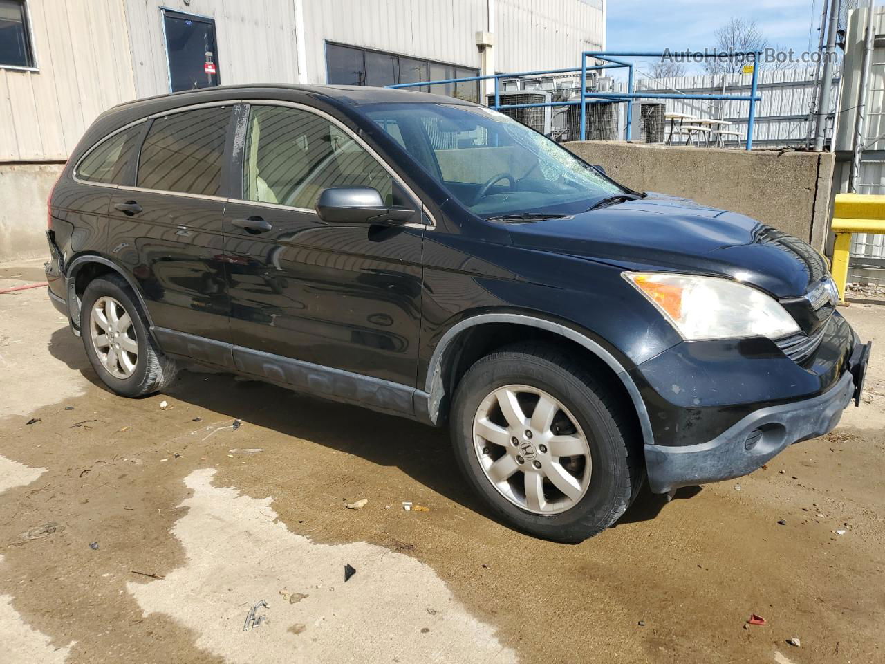 2009 Honda Cr-v Ex Black vin: JHLRE38519C014966