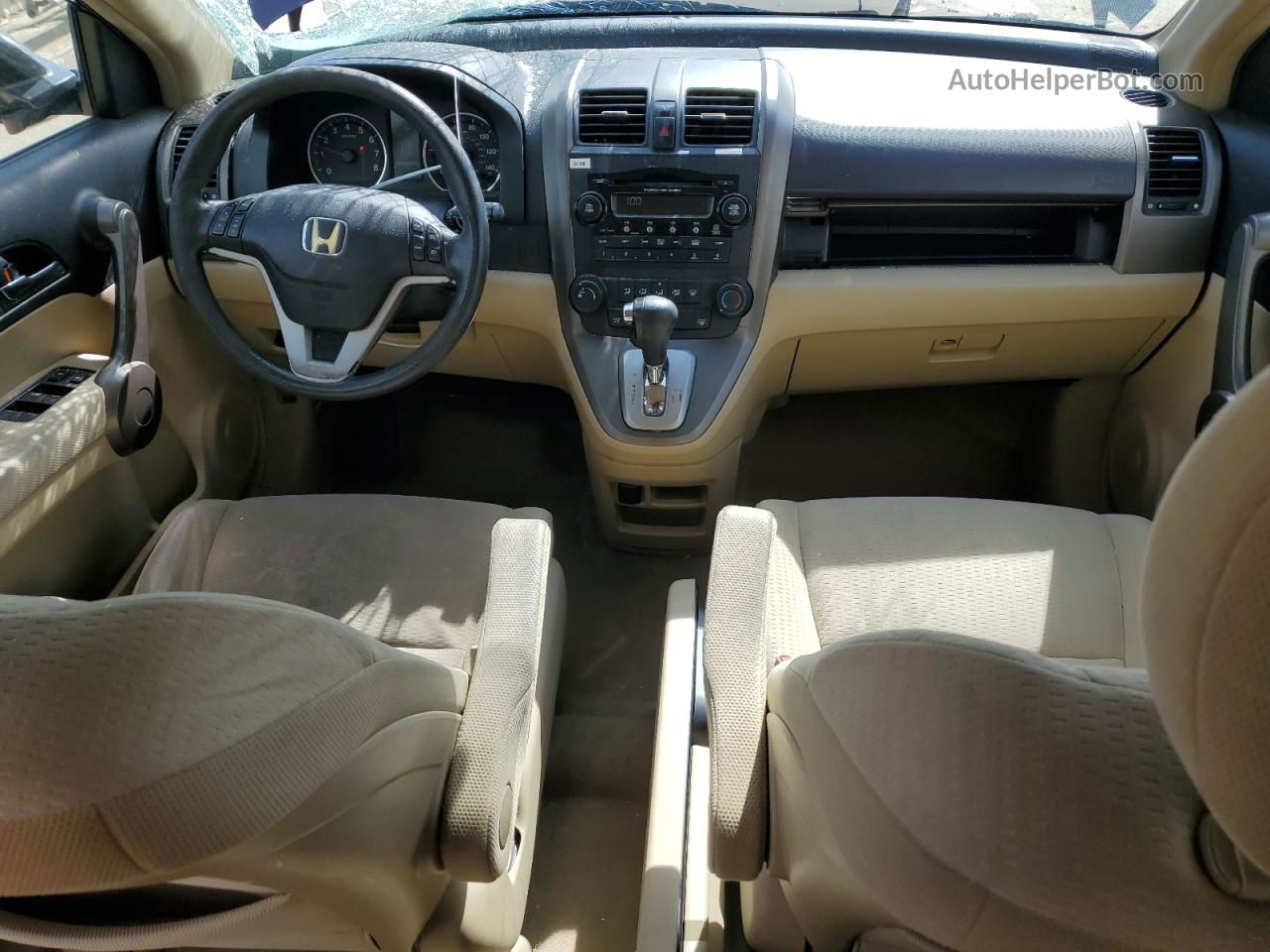 2009 Honda Cr-v Ex Черный vin: JHLRE38519C014966