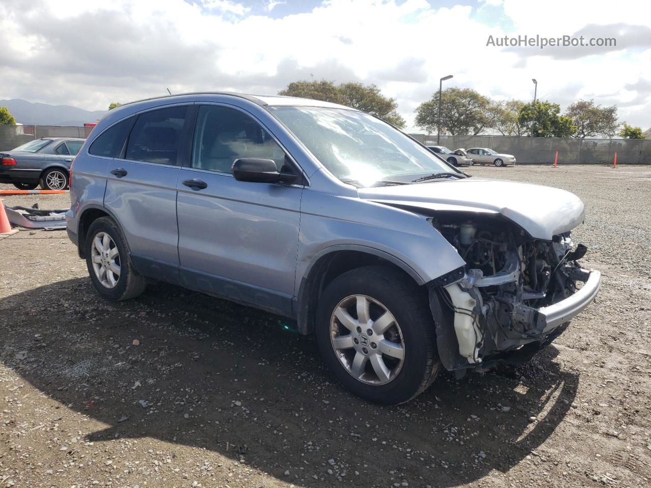 2009 Honda Cr-v Ex Синий vin: JHLRE38559C008491