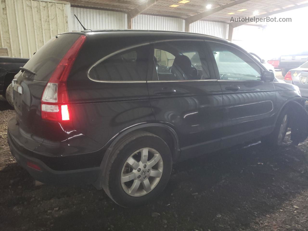 2009 Honda Cr-v Ex Black vin: JHLRE38569C007091