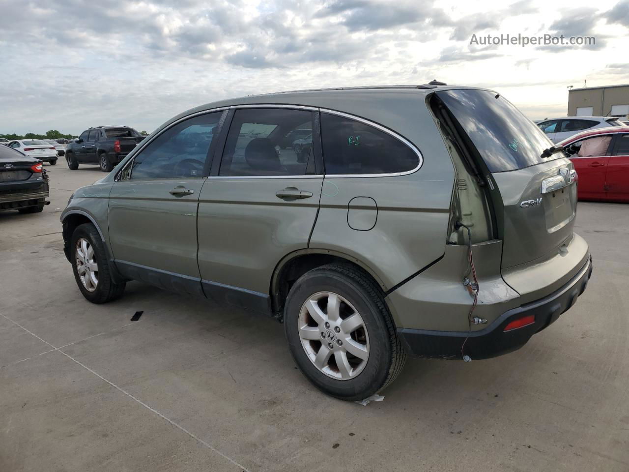 2009 Honda Cr-v Exl Green vin: JHLRE38739C001640