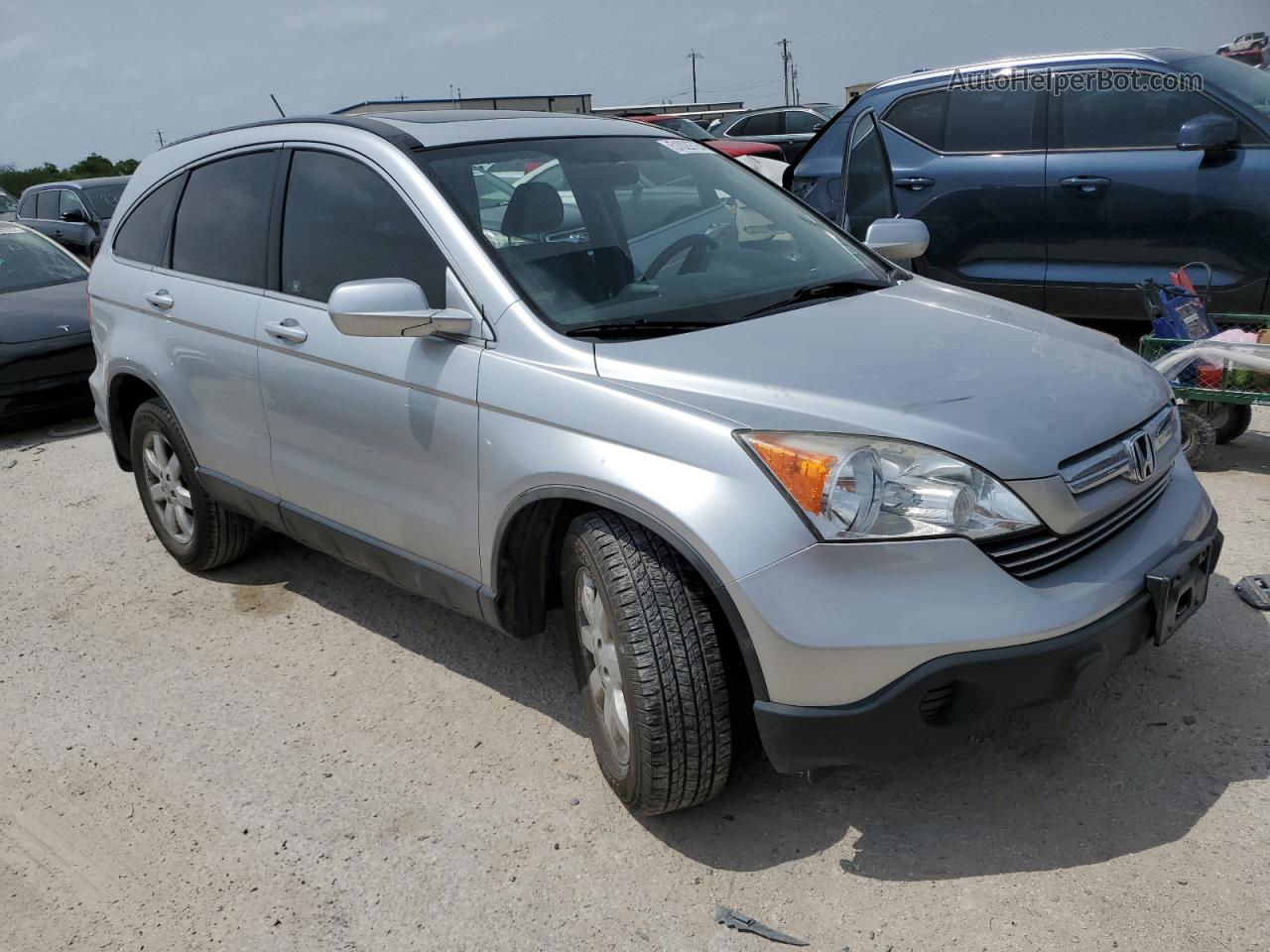 2009 Honda Cr-v Exl Silver vin: JHLRE38759C003132