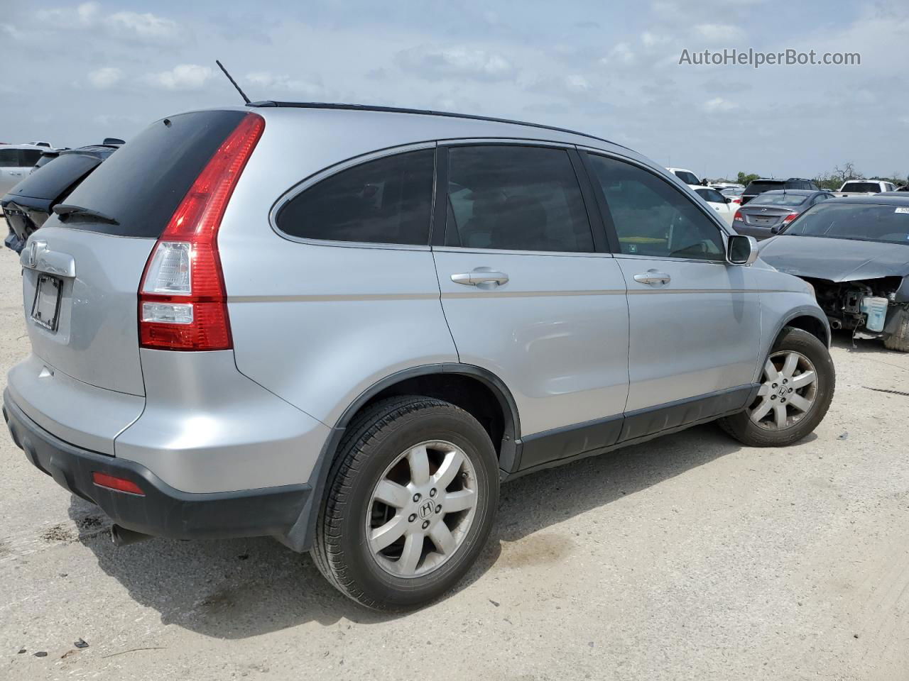 2009 Honda Cr-v Exl Silver vin: JHLRE38759C003132