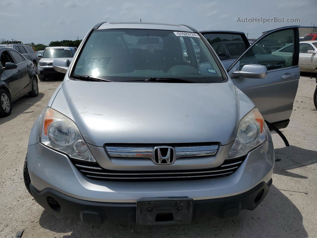 2009 Honda Cr-v Exl Silver vin: JHLRE38759C003132