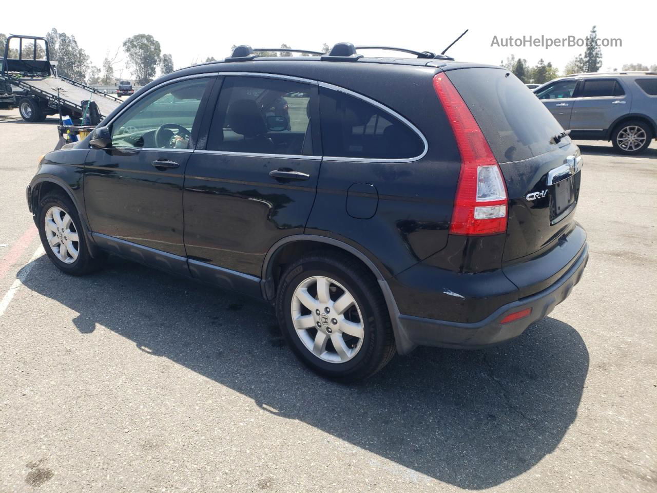 2009 Honda Cr-v Exl Black vin: JHLRE38759C003874