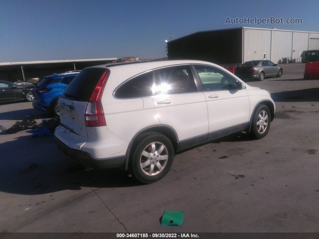 2009 Honda Cr-v Ex-l White vin: JHLRE38759C010971