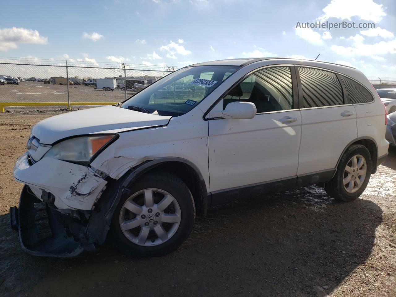 2009 Honda Cr-v Exl Белый vin: JHLRE38769C015032