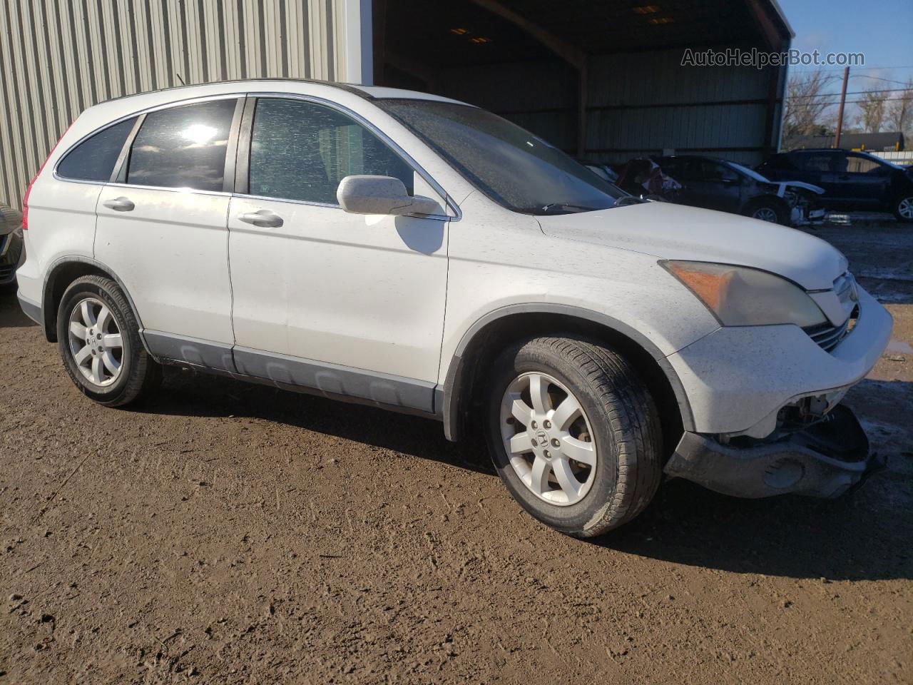 2009 Honda Cr-v Exl Белый vin: JHLRE38769C015032