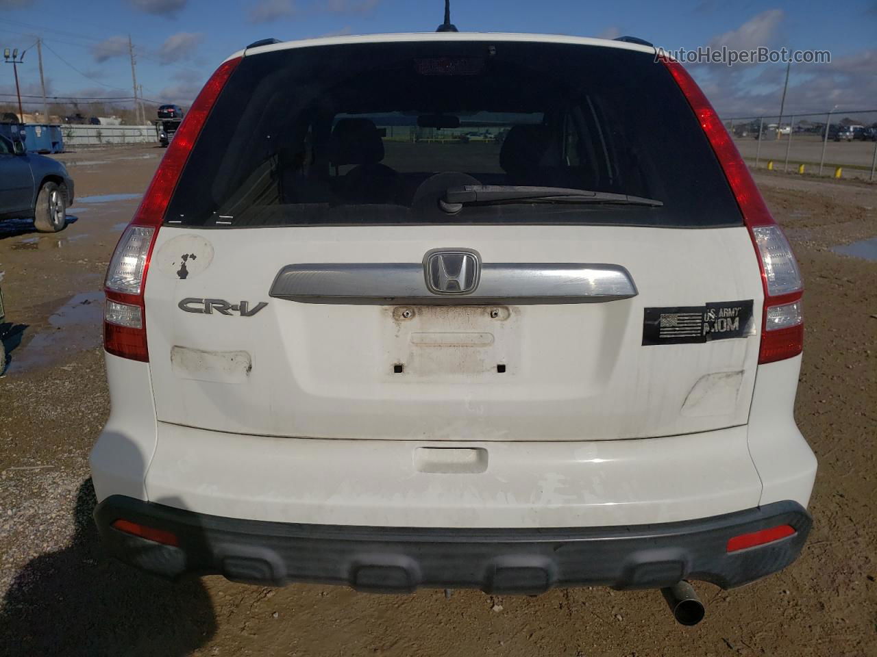 2009 Honda Cr-v Exl Белый vin: JHLRE38769C015032