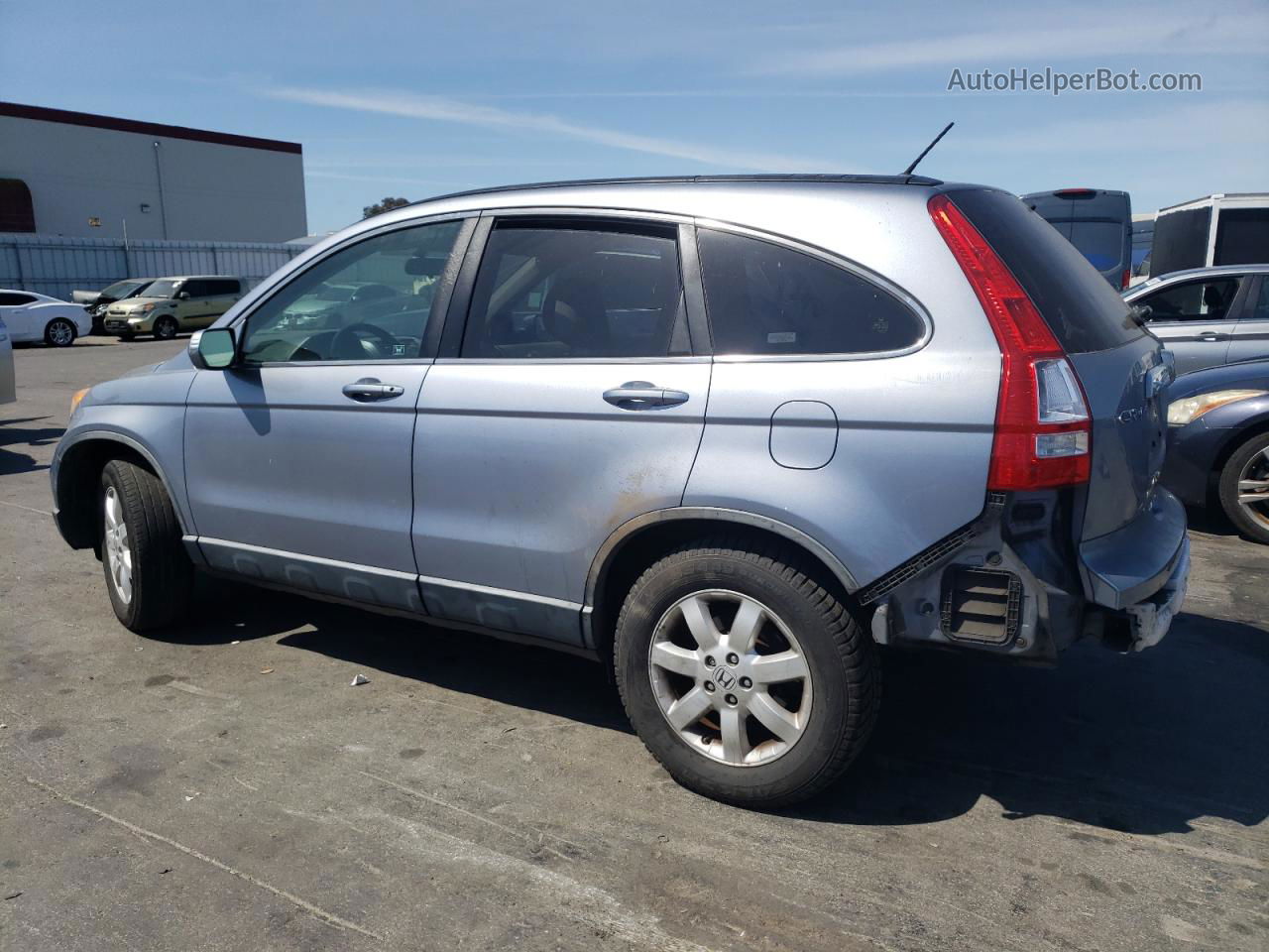 2009 Honda Cr-v Exl Синий vin: JHLRE38799C008415