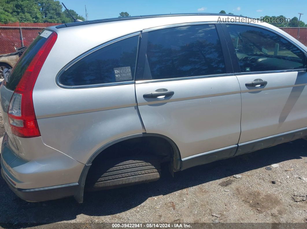 2010 Honda Cr-v Lx Silver vin: JHLRE3H32AC001534