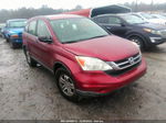 2010 Honda Cr-v Lx Red vin: JHLRE3H32AC010329