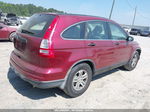 2010 Honda Cr-v Lx Red vin: JHLRE3H32AC010329