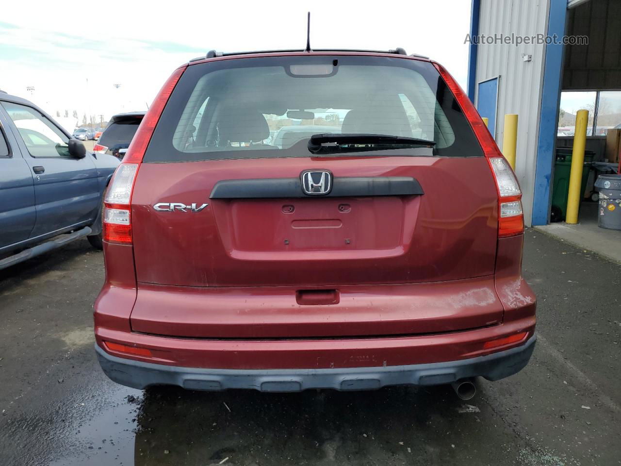 2010 Honda Cr-v Lx Red vin: JHLRE3H36AC009278