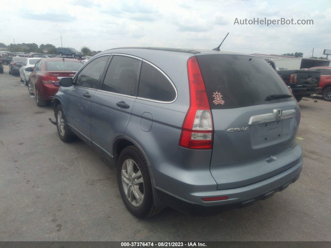 2010 Honda Cr-v Ex Light Blue vin: JHLRE3H54AC011368