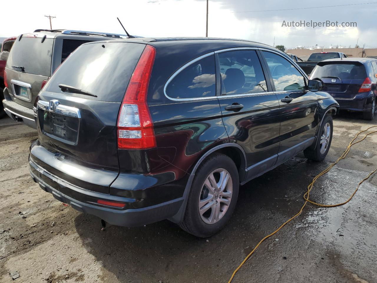 2010 Honda Cr-v Ex Charcoal vin: JHLRE3H58AC010255