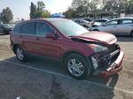 2010 Honda Cr-v Exl Burgundy vin: JHLRE3H71AC008350