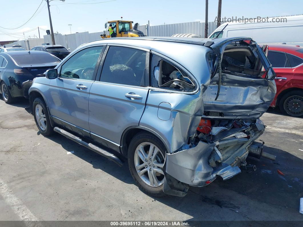 2010 Honda Cr-v Ex-l Silver vin: JHLRE3H73AC001724