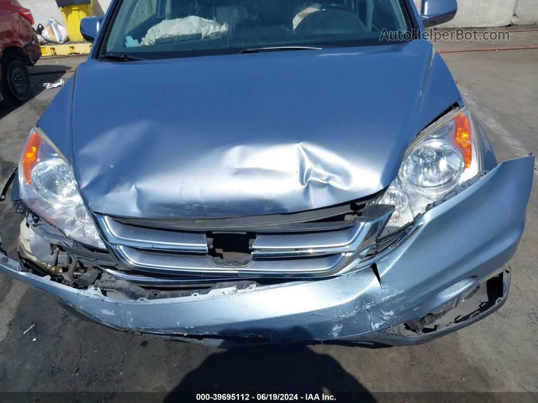 2010 Honda Cr-v Ex-l Silver vin: JHLRE3H73AC001724