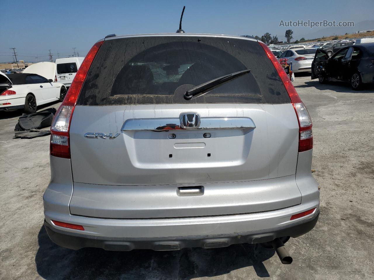 2010 Honda Cr-v Exl Silver vin: JHLRE3H74AC010139