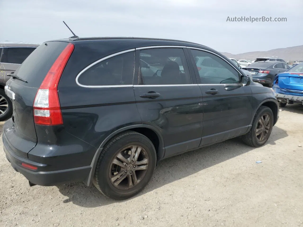 2010 Honda Cr-v Exl Black vin: JHLRE3H75AC000316