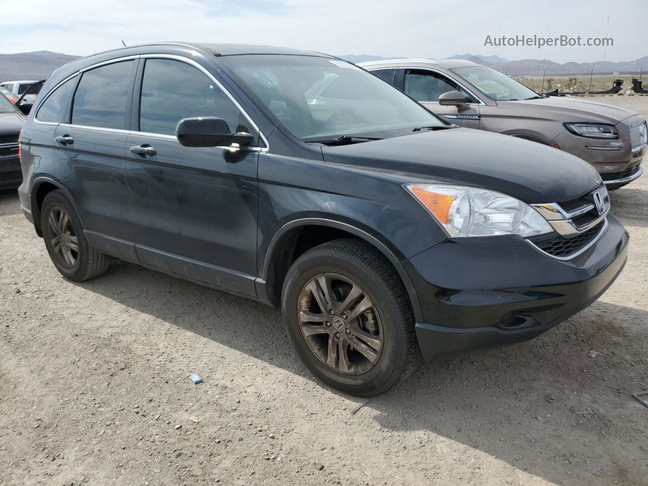 2010 Honda Cr-v Exl Black vin: JHLRE3H75AC000316