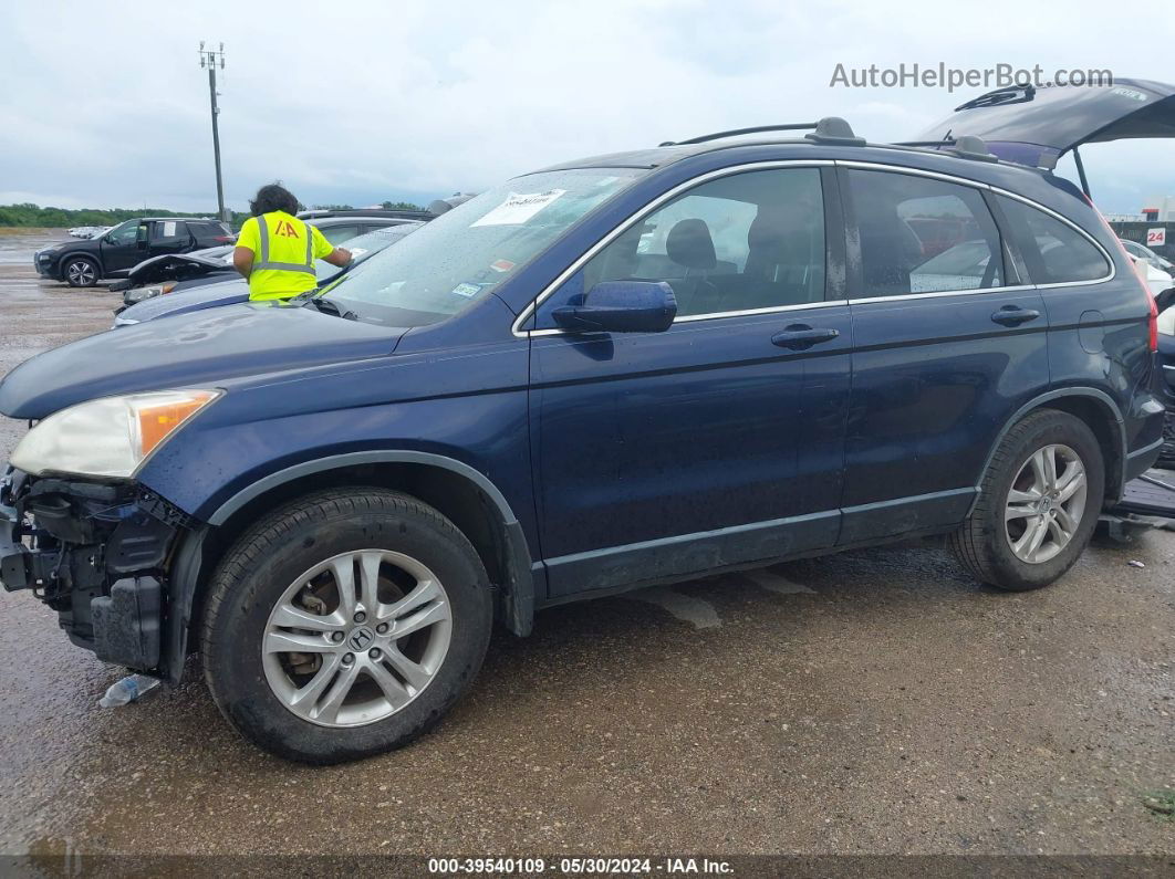 2010 Honda Cr-v Ex-l Синий vin: JHLRE3H75AC003653