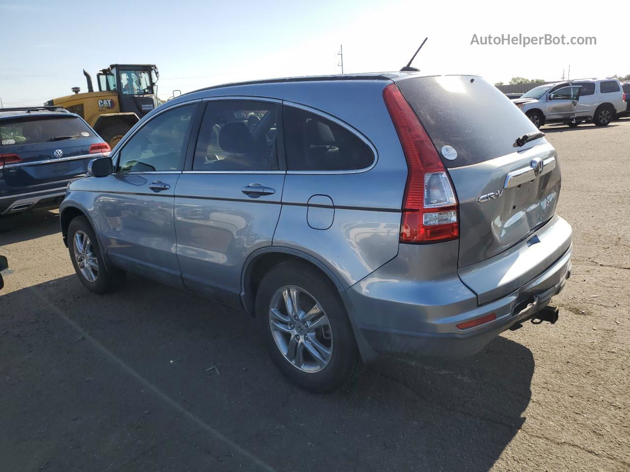 2010 Honda Cr-v Exl Blue vin: JHLRE3H75AC004317