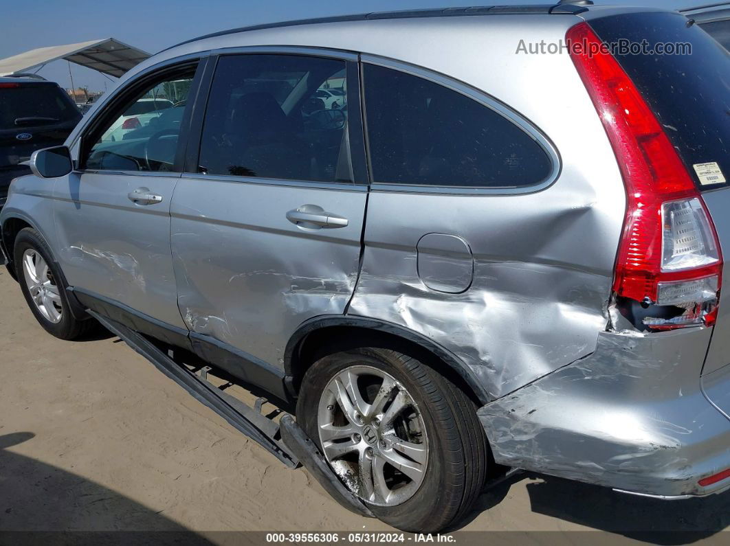 2010 Honda Cr-v Ex-l Silver vin: JHLRE3H75AC005368