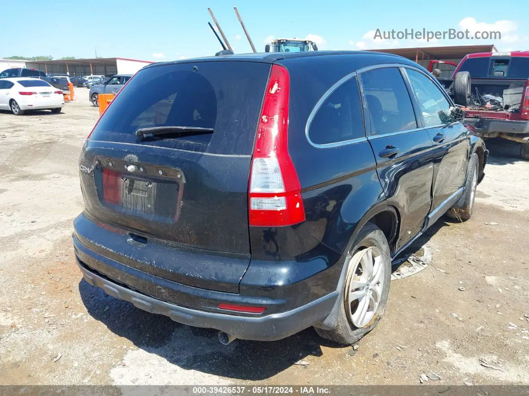 2010 Honda Cr-v Ex-l Black vin: JHLRE3H76AC007453