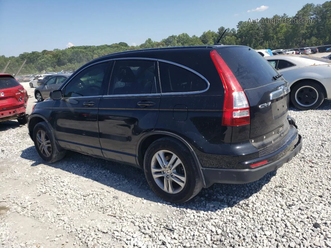 2010 Honda Cr-v Exl Black vin: JHLRE3H76AC011535